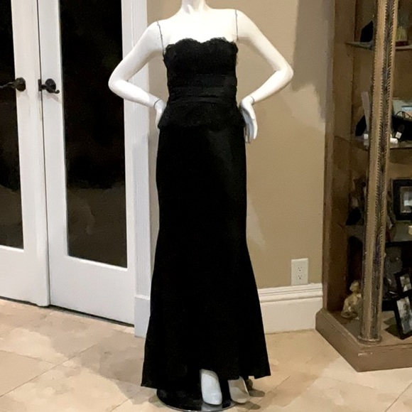 Jim Hjelm Dresses Vintage Jim Hjelm Occasions Black Lacesatin